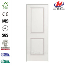 Solidoor Liso 2-Painel Quadrado Sólido Comprimido Composto Único Prehung Porta Interior